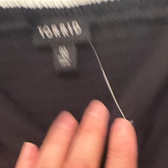 Torrid Elegant Black Poplin Puff Sleeve with Pockets Midi Dress Size 00 New - Picture 5 of 10